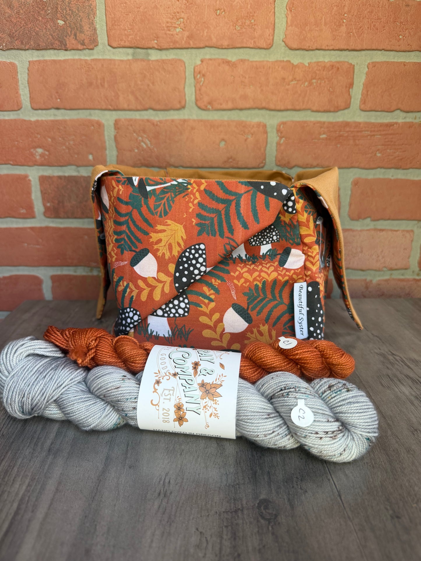 Sweater Weather Heather Bag DK weight/Worsted weight