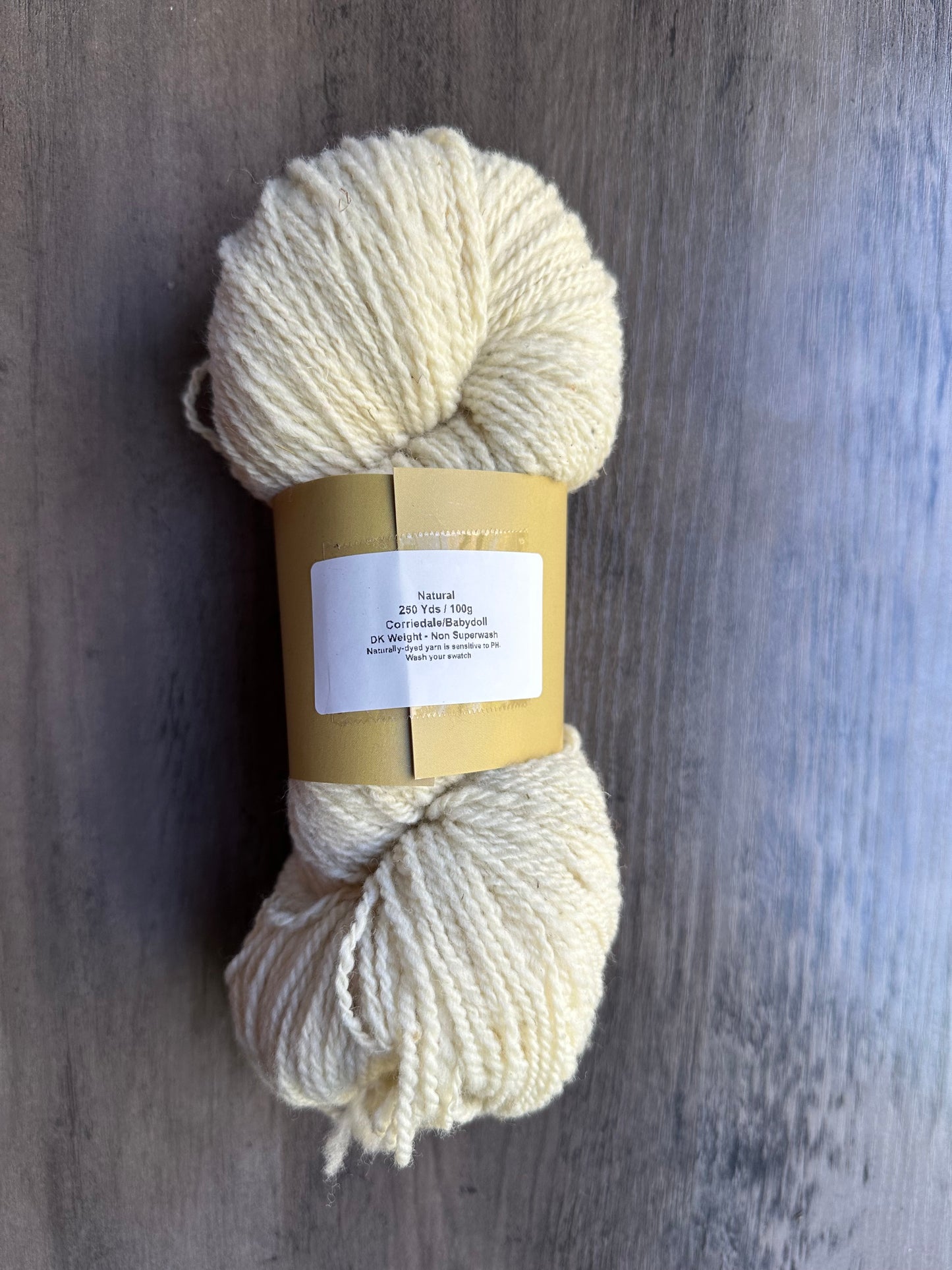 Corriedale/Babydoll Natural Cream