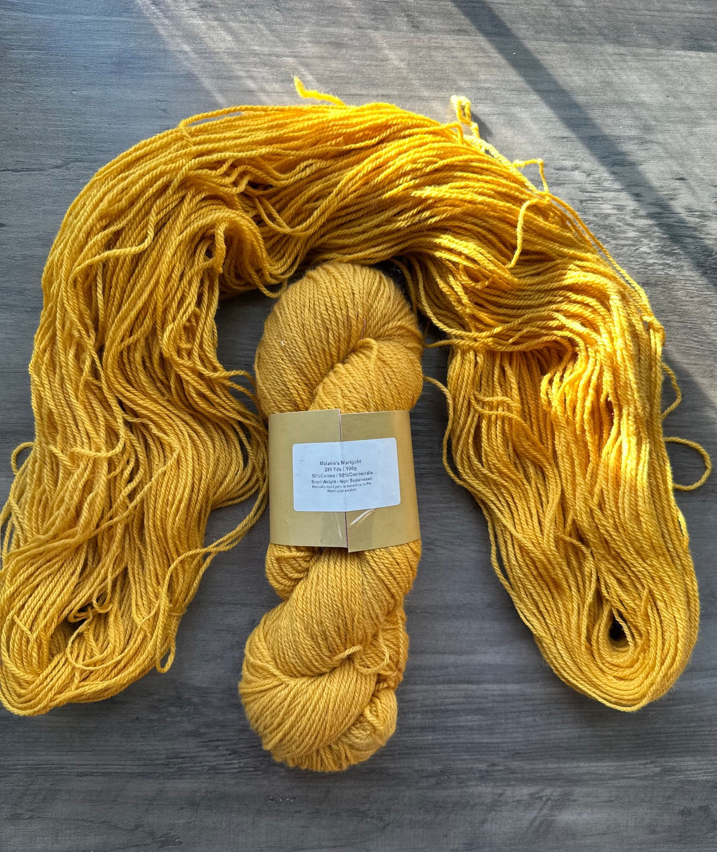 Cormo/Corriedale Marigold Bright