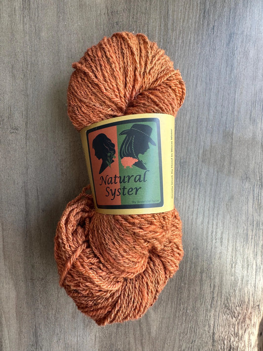 Dorset/Babydoll Yarn Marigold/Eastern Brazilwood