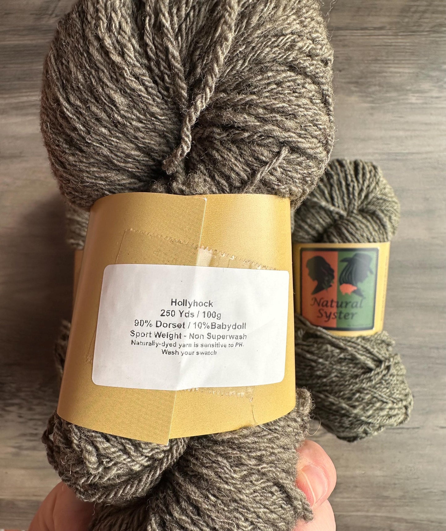 Dorset/Babydoll Yarn Hollyhock