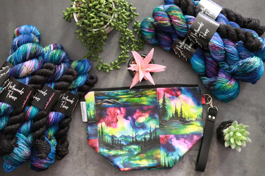 Light up the sky with Northwoods Fiber and matching Ismira Bag