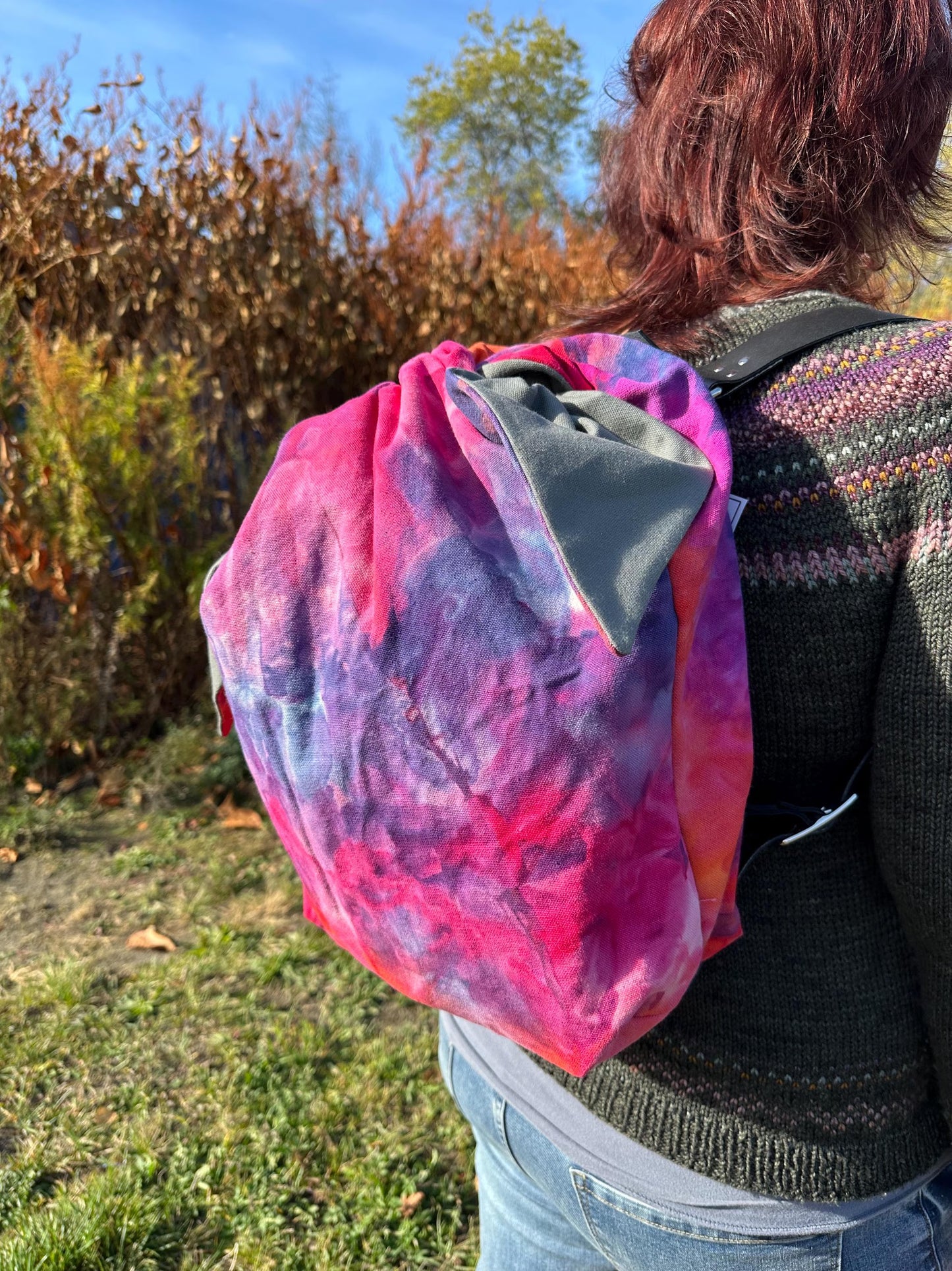Backpack Spincycle Ice Dyed Lunar Retreat