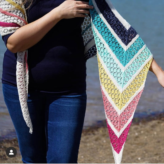 Ice Cream Social Shawl