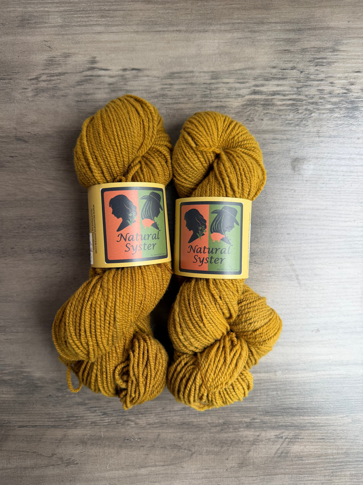 Targhee/Babydoll Marigold/Logwood Golden DK