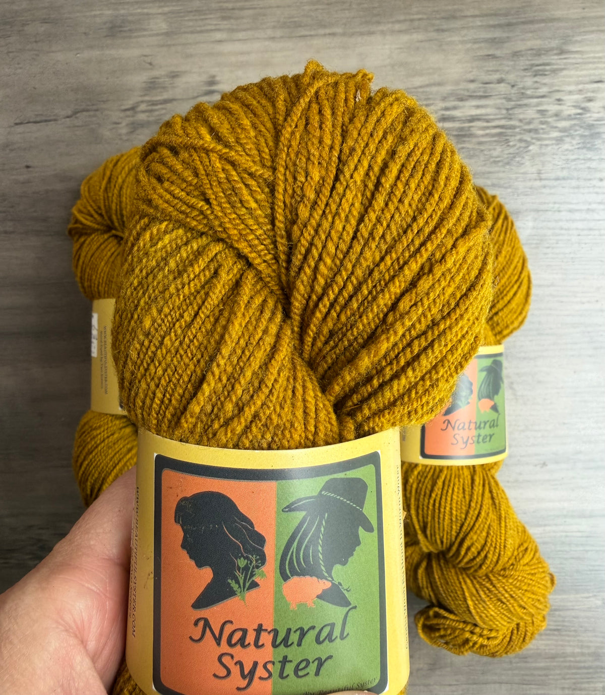Targhee/Babydoll Marigold Brazilwood Sport Weight
