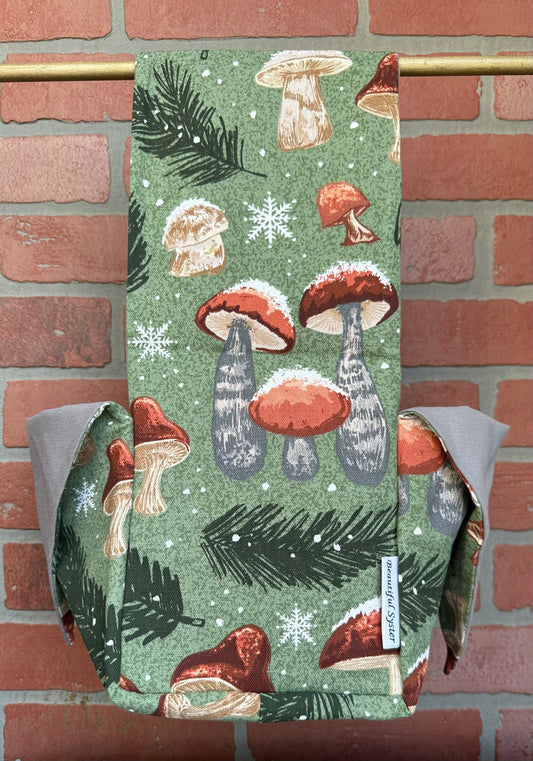 Snowy Mushrooms