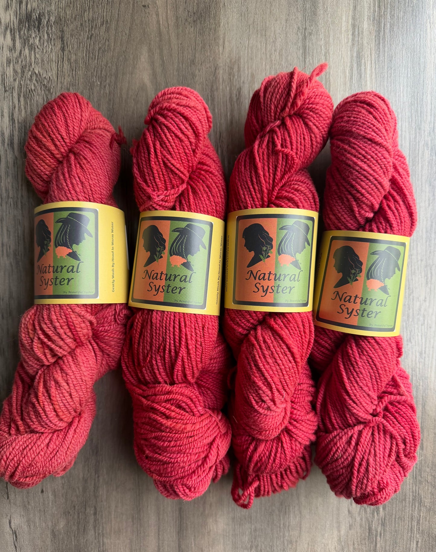 Targhee/Babydoll Marigold/Eastern Brazilwood
