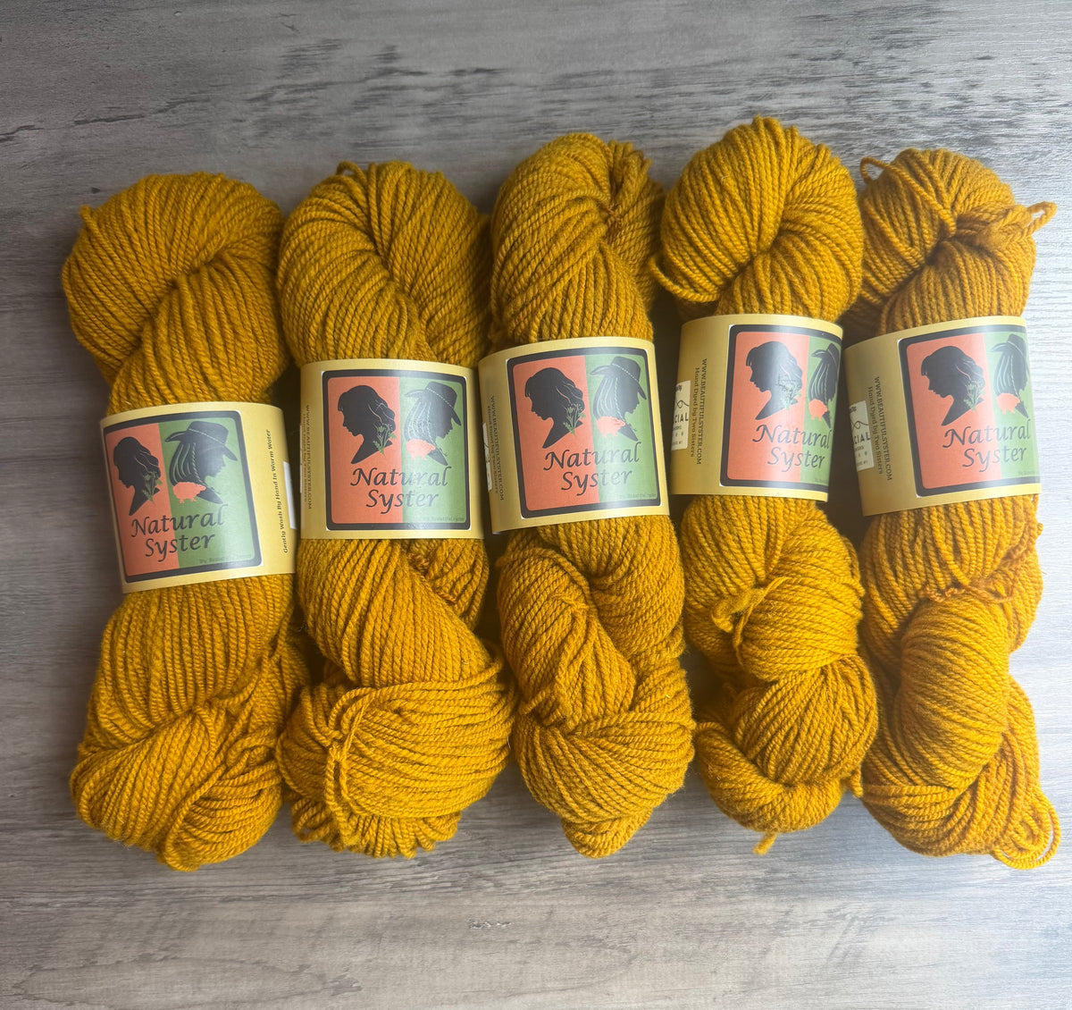 Targhee/Babydoll Marigold  Butternut DK