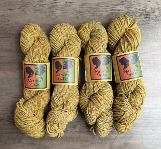 Targhee/Babydoll Marigold/Logwood Light DK