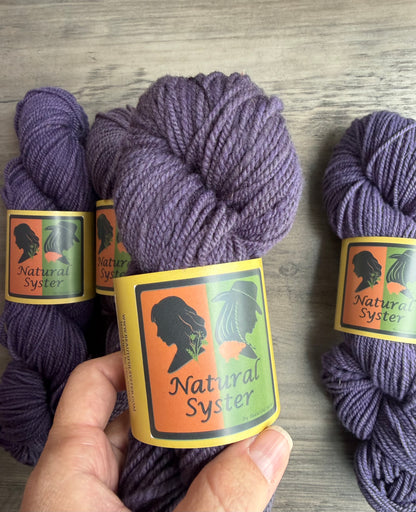 Targhee/Babydoll Logwood  Dark DK