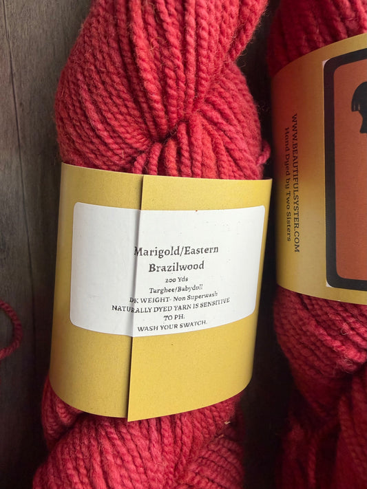 Targhee/Babydoll Marigold/Eastern Brazilwood