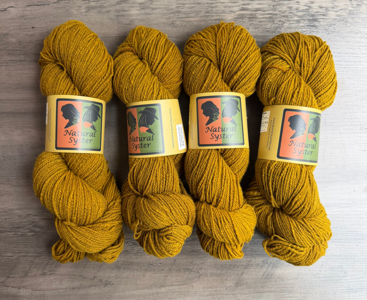 Targhee/Babydoll Marigold Brazilwood Sport Weight