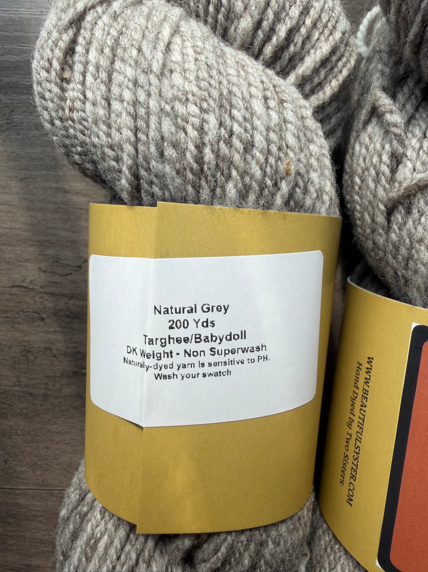 Targhee/Babydoll Grey base