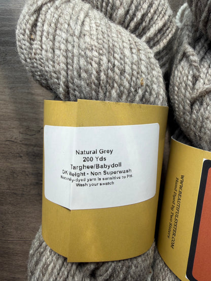 Targhee/Babydoll Grey base