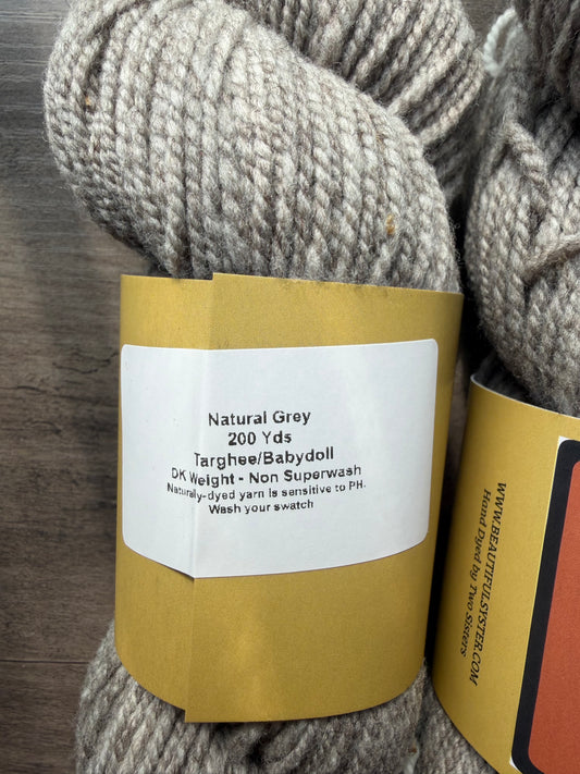 Targhee/Babydoll Grey base