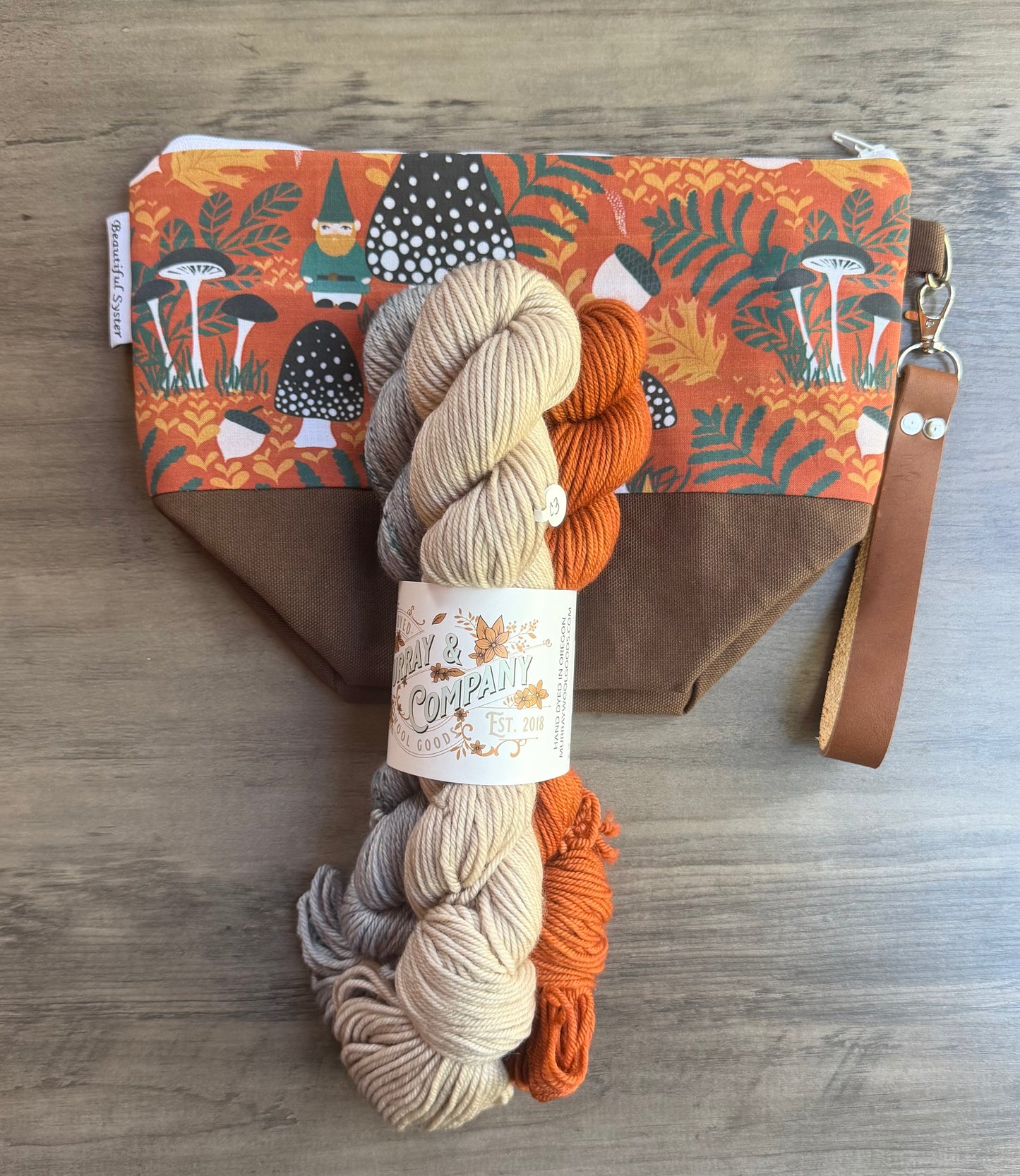 Sweater Weather Hillary Bag with Fingering Weight minis