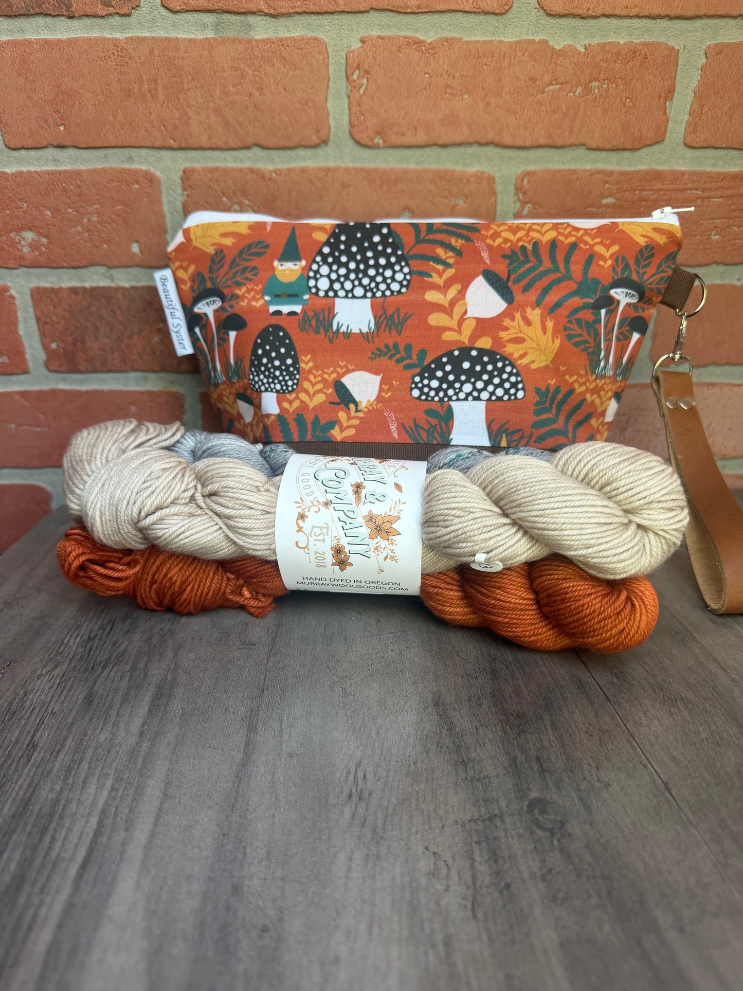 Sweater Weather Hillary Bag with Fingering Weight minis