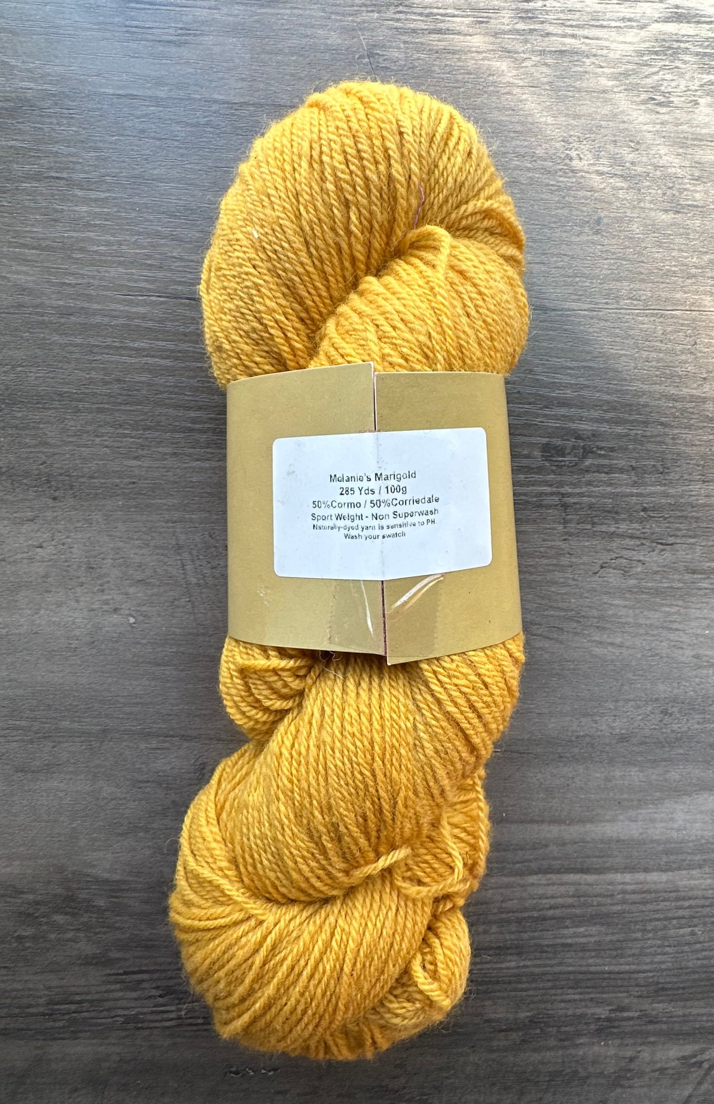 Cormo/Corriedale Marigold Bright