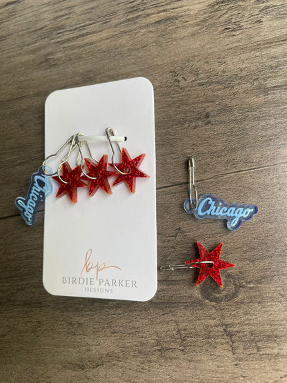 Custom Chicago Stitch Markers