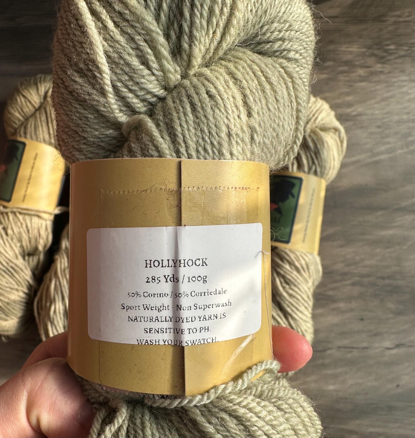 Hollyhock Dyed Yarn Cormo/ Corriedale