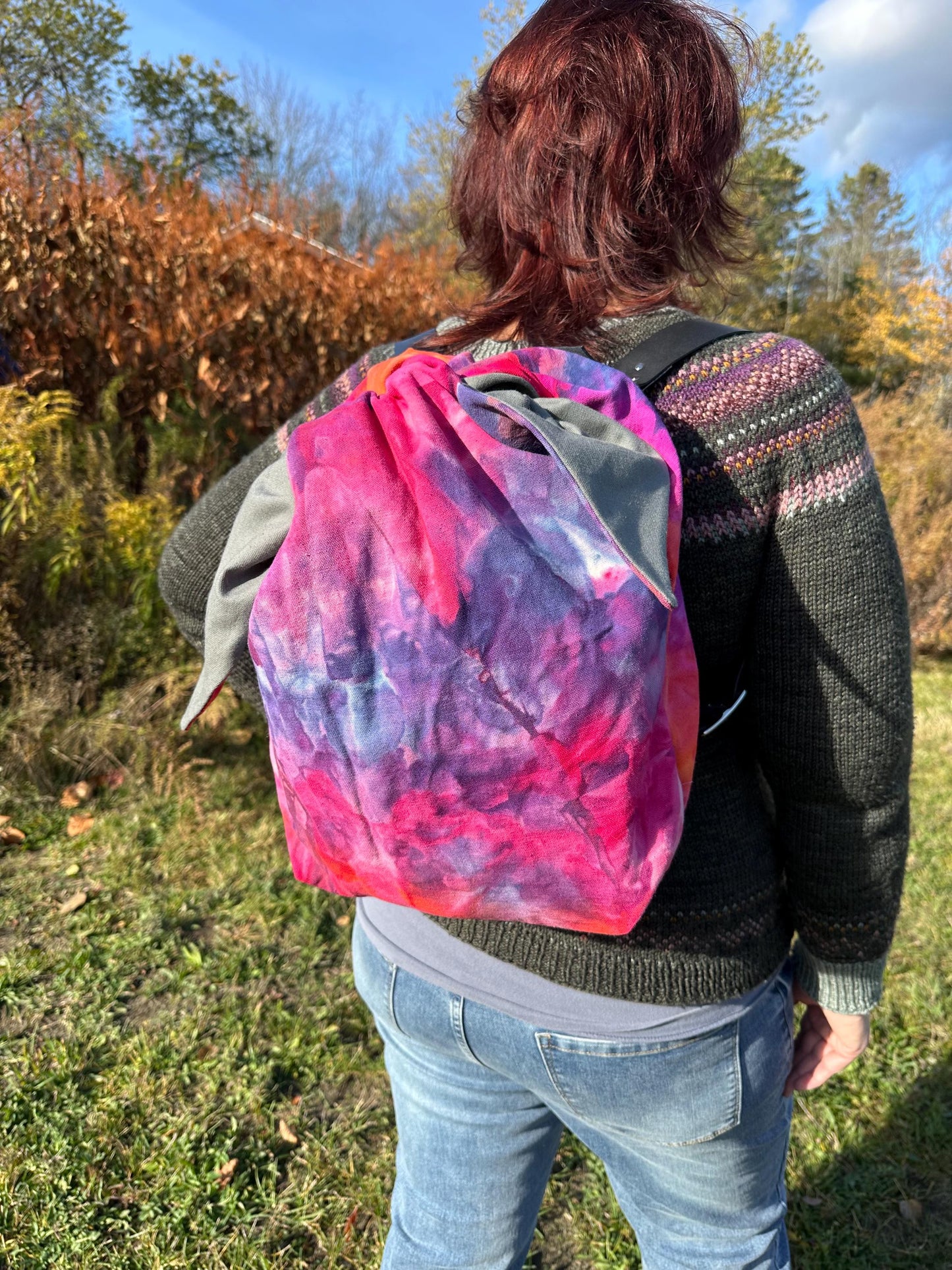 Backpack Spincycle Ice Dyed Lunar Retreat