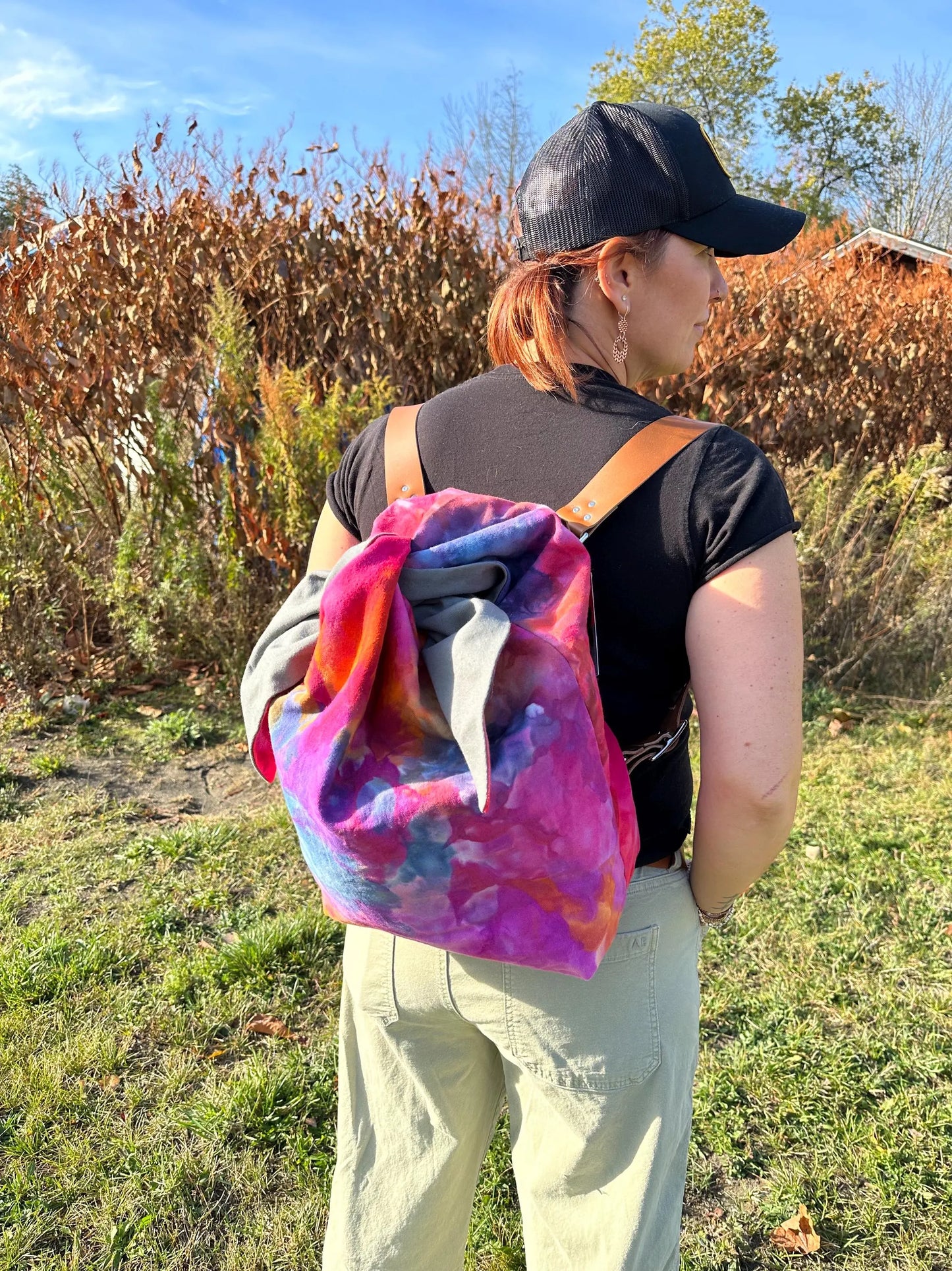 Backpack Spincycle Ice Dyed Lunar Retreat